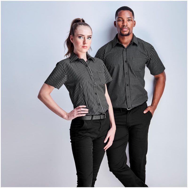 Ladies Short Sleeve Aston Shirt - Image 3